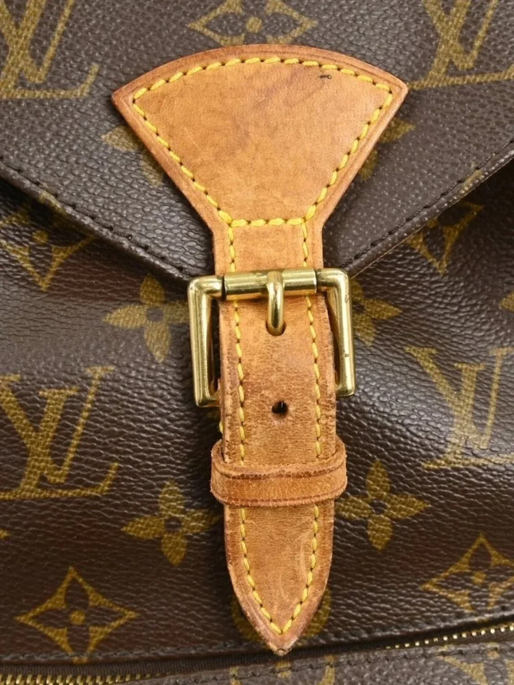 LOUIS VUITTON MONTSOURIS MM BACKPACK BAG MONOGRAM M51136 SP0025 YQ07179 - Picture 12 of 16